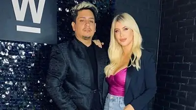 Kennys Palacios y Wanda Nara Kennys Palacios y Wanda Nara