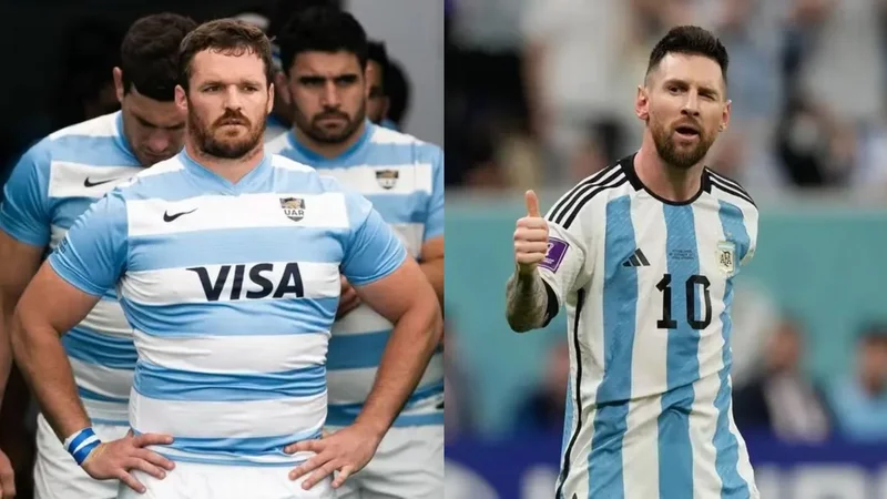 Los Pumas, Selección Argentina, Lionel Messi, Julián Montoya. 