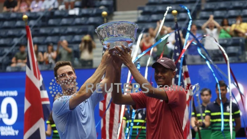 Ram y Salisbury ganan su tercer título consecutivo de dobles masculino en el Abierto EEUU