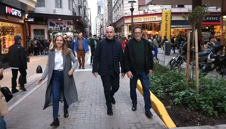 Elecciones 2023: enfocado en la gestión, Larreta se mostró con la candidata a vice de Jorge Macri