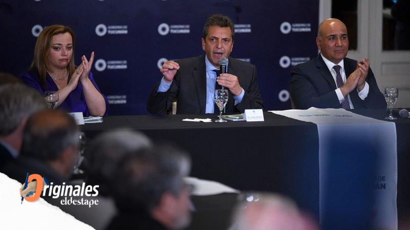 Massa se reunió con gobernadores y se prepara para dar una demostración de fuerza en Tucumán