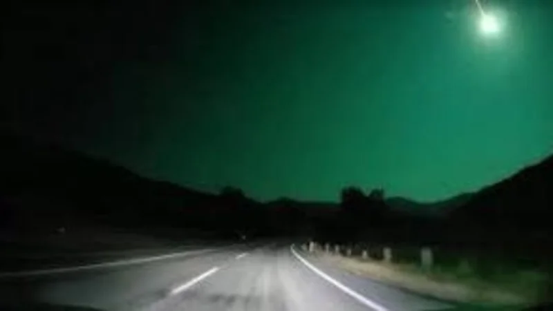 La luz que iluminó el cielo de Bariloche