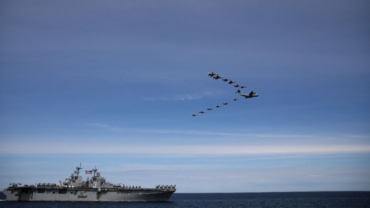 La OTAN hizo ejercicios navales en el Báltico en medio de la tensión con Rusia 