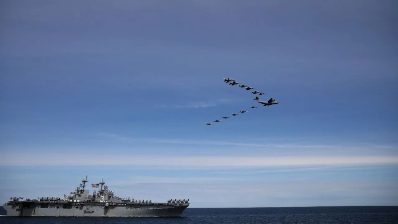 La OTAN hizo ejercicios navales en el Báltico en medio de la tensión con Rusia 