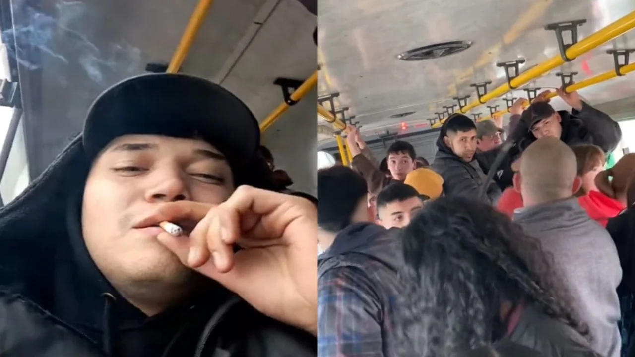 Se puso a fumar adentro del colectivo, "canchereó" a los pasajeros y tuvo el peor final.