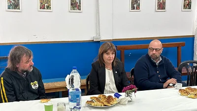 Patricia Bullrich, Juntos por el Cambio, PRO, curas villeros, elecciones 2023 Patricia Bullrich, Juntos por el Cambio, PRO, curas villeros, elecciones 2023
