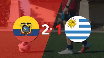 Con dos goles de Félix Torres, Ecuador venció a Uruguay Con dos goles de Félix Torres, Ecuador venció a Uruguay