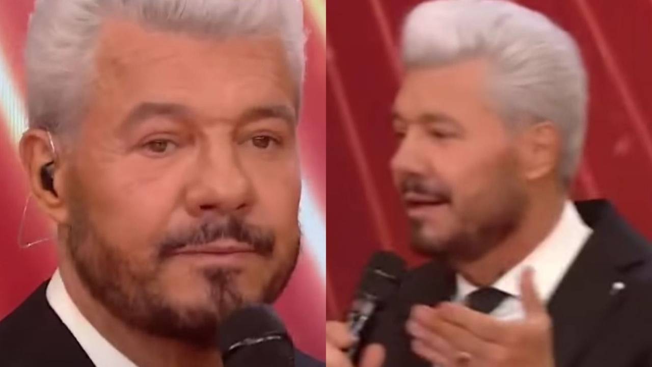 Marcelo Tinelli nervioso en el Bailando 2023