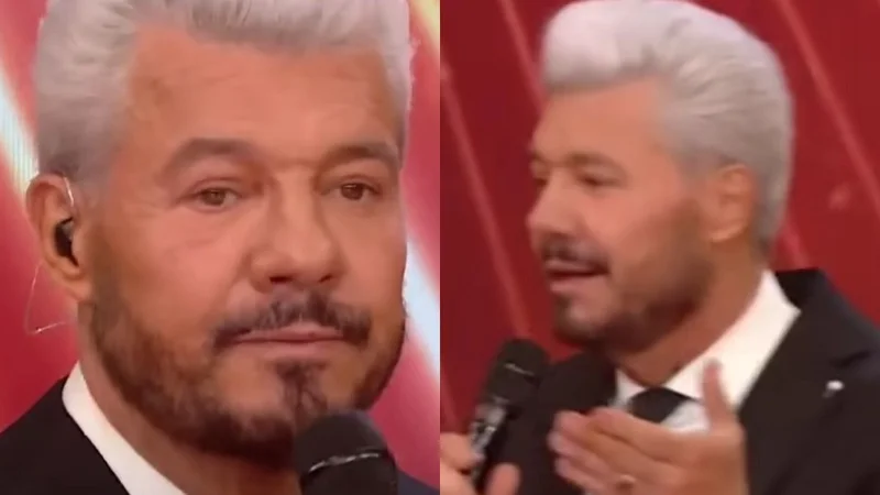 Marcelo Tinelli nervioso en el Bailando 2023