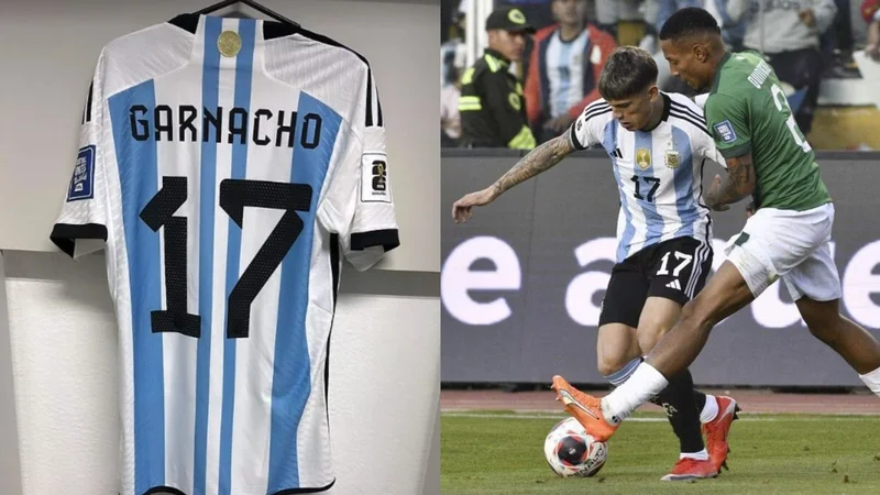 Alejandro Garnacho Selección Argentina