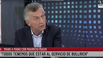 El expresidente Mauricio Macri habló en una entrevista con LN+. El expresidente Mauricio Macri habló en una entrevista con LN+.