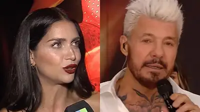 Zaira Nara y Marcelo Tinelli Zaira Nara y Marcelo Tinelli
