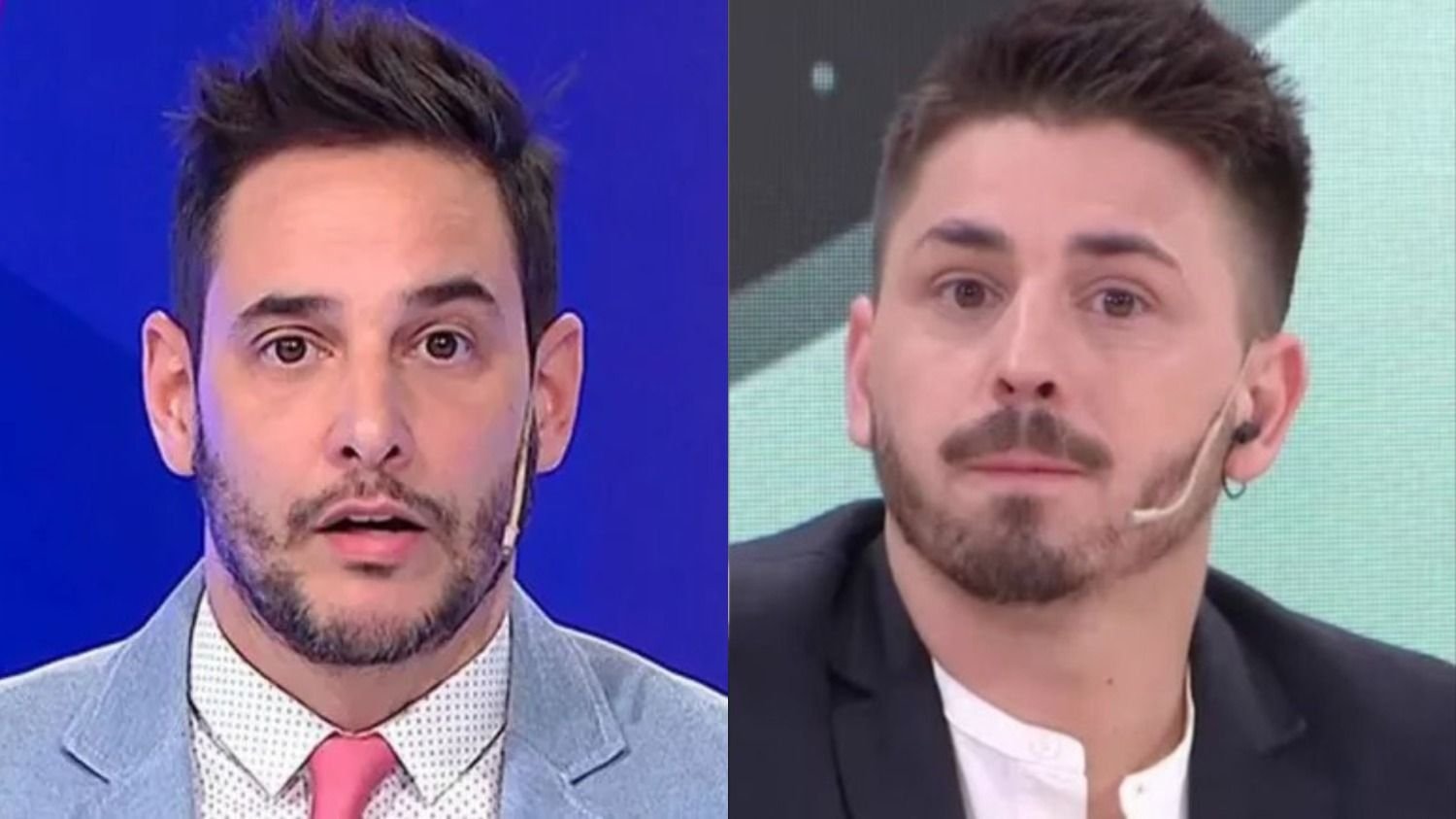 Pampito y Rodrigo Lussich fueron descubiertos in fraganti en los pasillos  de El Trece: 