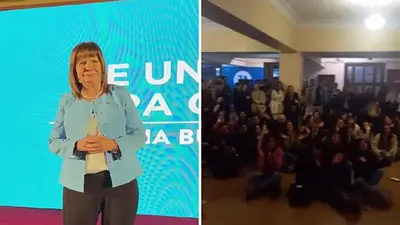 "Massa presidente": el cantito que sonó mientras Bullrich presentaba su libro "Massa presidente": el cantito que sonó mientras Bullrich presentaba su libro