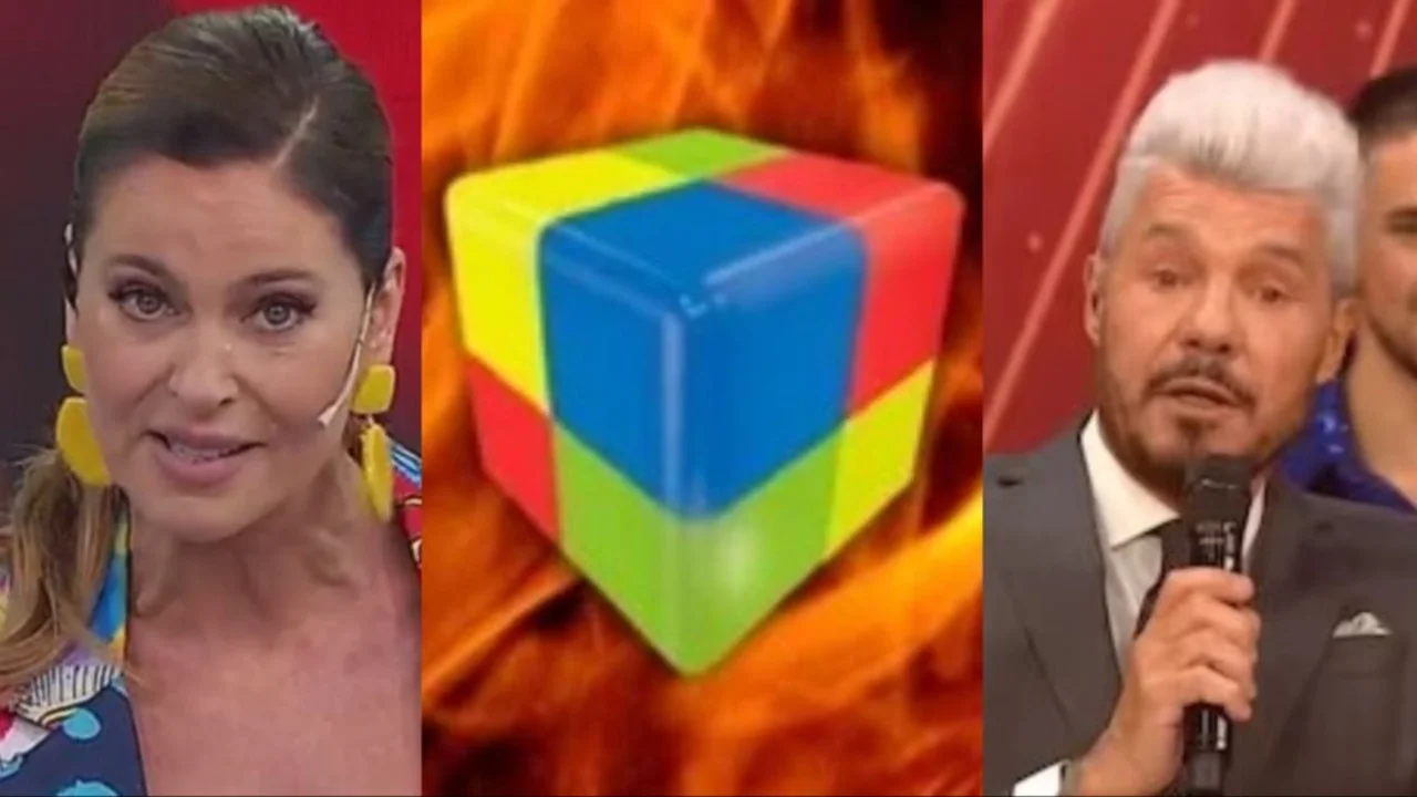 Karina Mazzocco. Marcelo Tinelli. América TV
