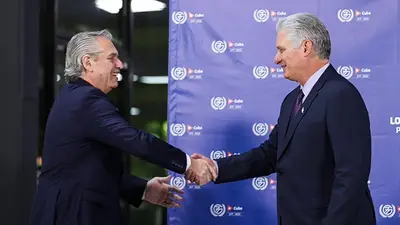 El presidente, Alberto Fernández, participó de la Cumbre del G77 que se realiza en Cuba. El presidente, Alberto Fernández, participó de la Cumbre del G77 que se realiza en Cuba.