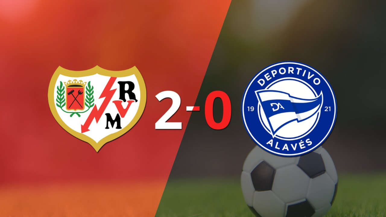 Victoria en casa de Rayo Vallecano ante Alavés por 2-0