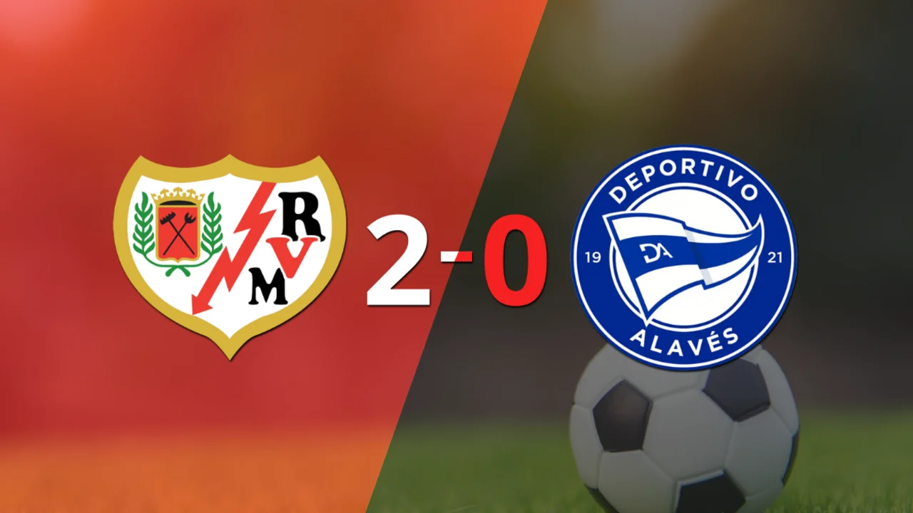 Victoria en casa de Rayo Vallecano ante Alavés por 2-0