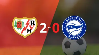 Victoria en casa de Rayo Vallecano ante Alavés por 2-0 Victoria en casa de Rayo Vallecano ante Alavés por 2-0