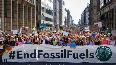 Marcha contra el cambio climático en Alemania. Marcha contra el cambio climático en Alemania.