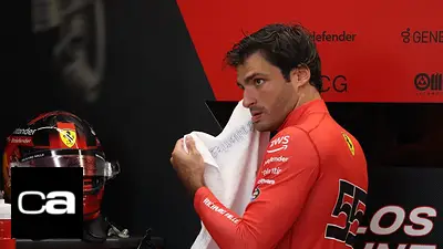 Piloto de Ferrari Sainz es el más rápido en última práctica en Singapur Piloto de Ferrari Sainz es el más rápido en última práctica en Singapur