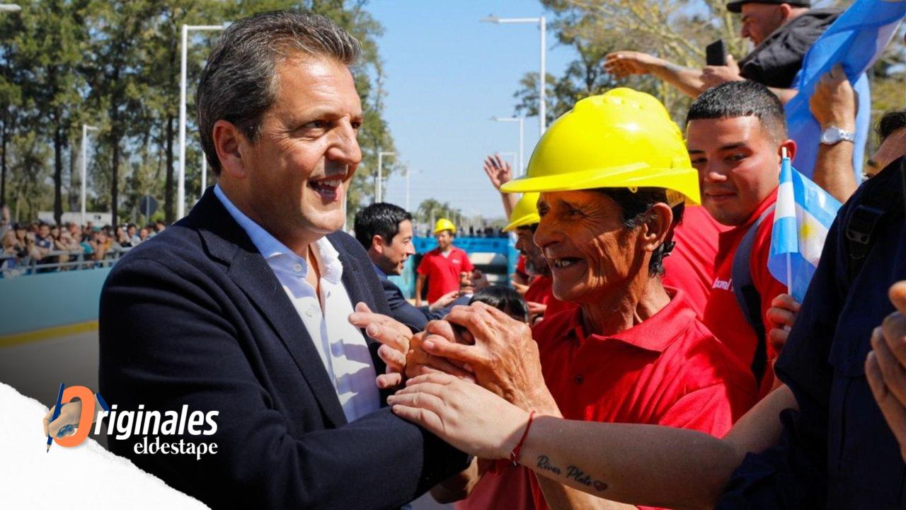 Massa plantea la recuperación de los ingresos como eje de la campaña