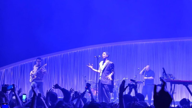 Show de El Kuelgue en el Luna Park. Julián Kartún