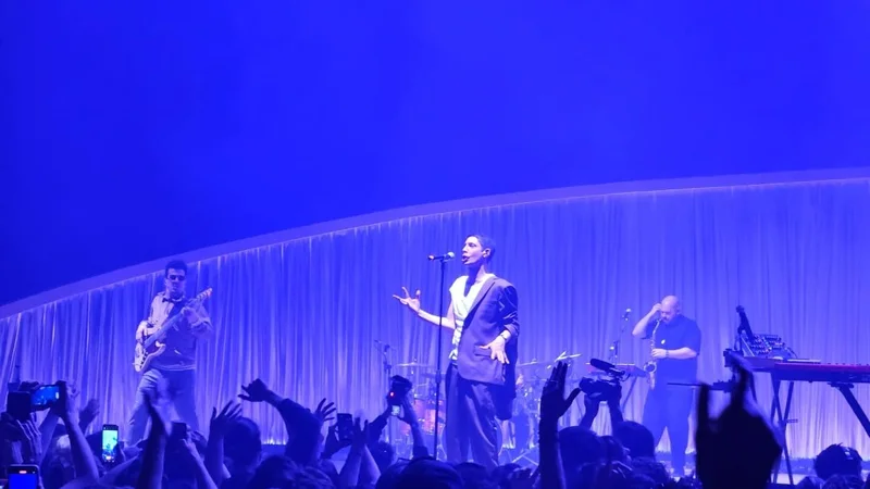 Show de El Kuelgue en el Luna Park. Julián Kartún