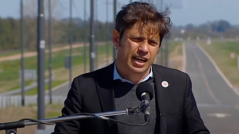 Kicillof inauguró una autopista
