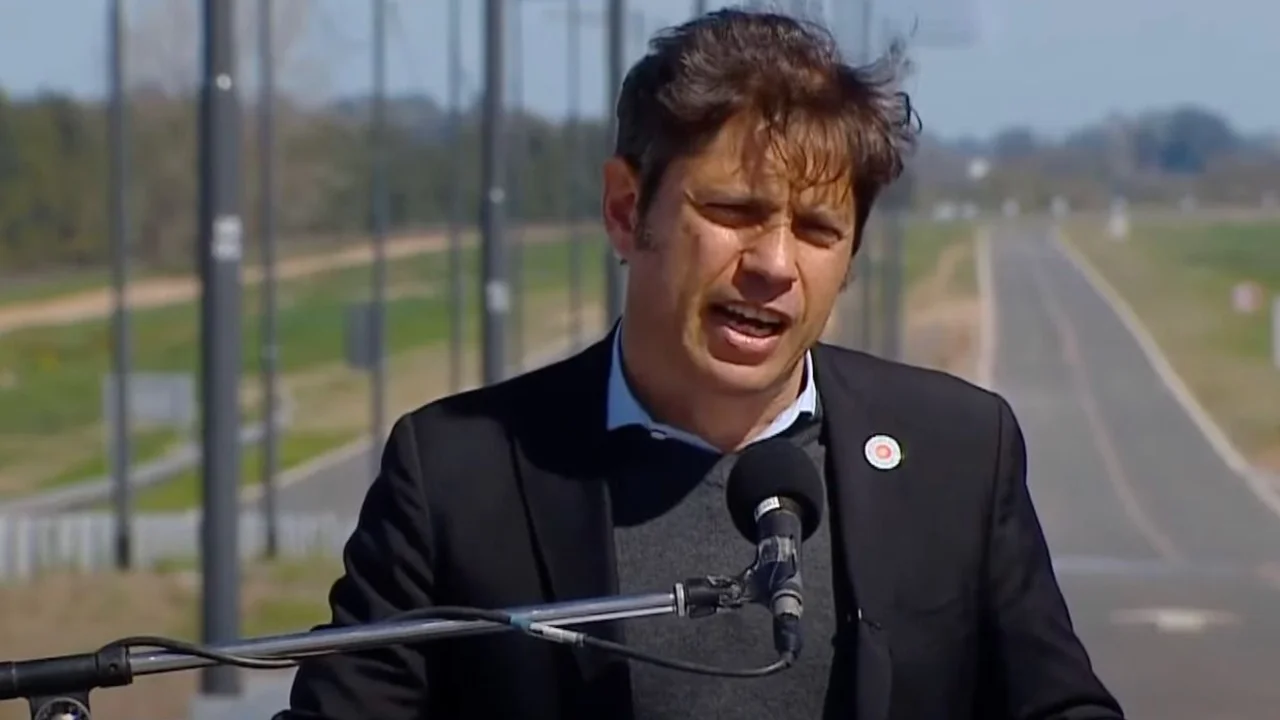 Kicillof inauguró una autopista