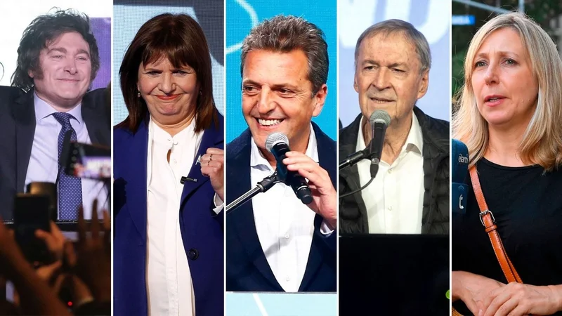 Los candidatos de las distintas fuerzas que participarán del debate presidencial 2023