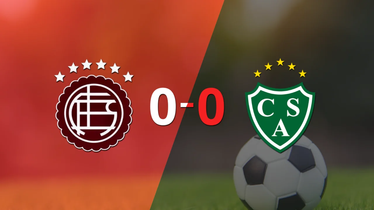 No hubo goles en el empate entre Lanús y Sarmiento