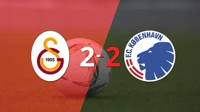 En un emocionante partido, Galatasaray y FC Copenhague empataron 2-2 En un emocionante partido, Galatasaray y FC Copenhague empataron 2-2