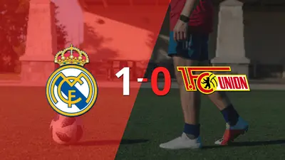 A Real Madrid le alcanzó con un gol para derrotar a Unión Berlín en el estadio Santiago Bernabéu A Real Madrid le alcanzó con un gol para derrotar a Unión Berlín en el estadio Santiago Bernabéu