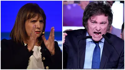 Javier Milei, Patricia Bullrich Javier Milei, Patricia Bullrich
