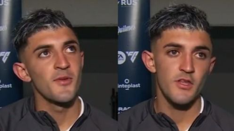Gastón Video: Martirena, Racing, Newell´s, Copa de la Liga Profesional, deportes