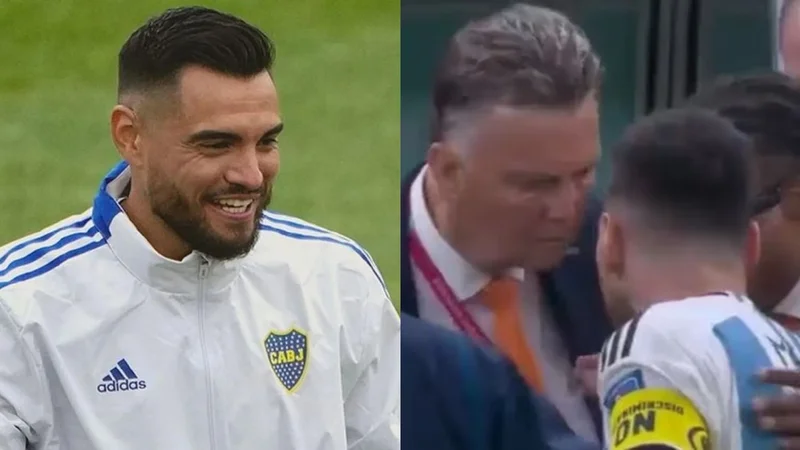 Sergio "Chiquito" Romero Louis Van Gaal Lionel Messi