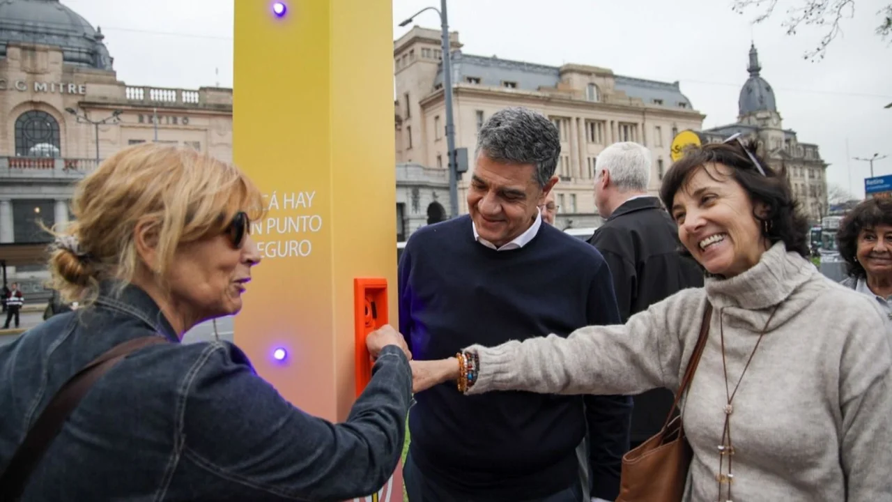 Jorge Macri pone el foco en la seguridad en zonas estratégicos de la Ciudad