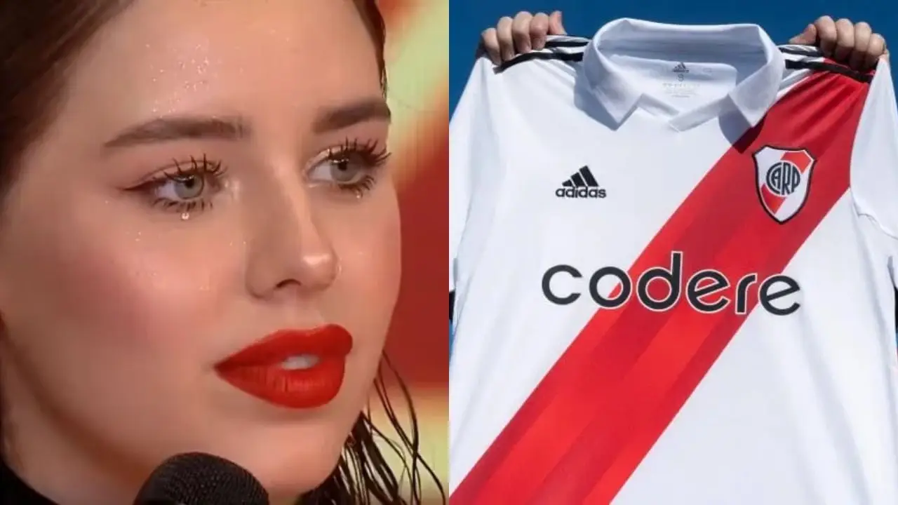 Coti Romero y la camiseta de River