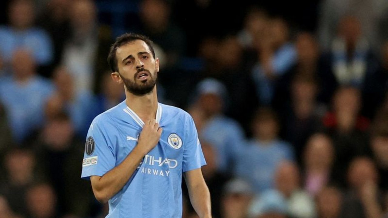 Bernardo Silva se une a la lista de lesionados del Manchester City