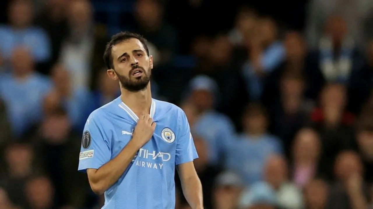 Bernardo Silva se une a la lista de lesionados del Manchester City