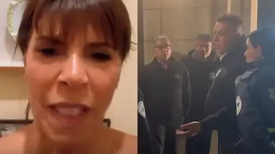 Anamá Ferreira enojada por ser echada de un desfile Anamá Ferreira enojada por ser echada de un desfile