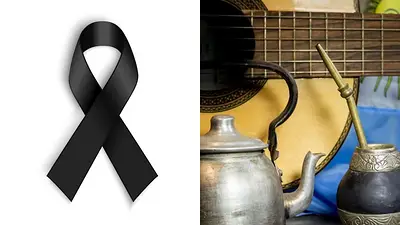 Luto y una guitarra, una pava y un mate Luto y una guitarra, una pava y un mate