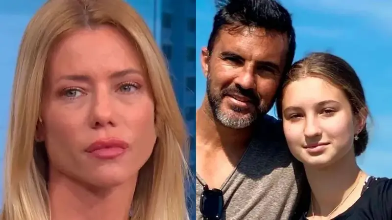 Nicole Neumann, Fabián Cubero e Indiana Cubero