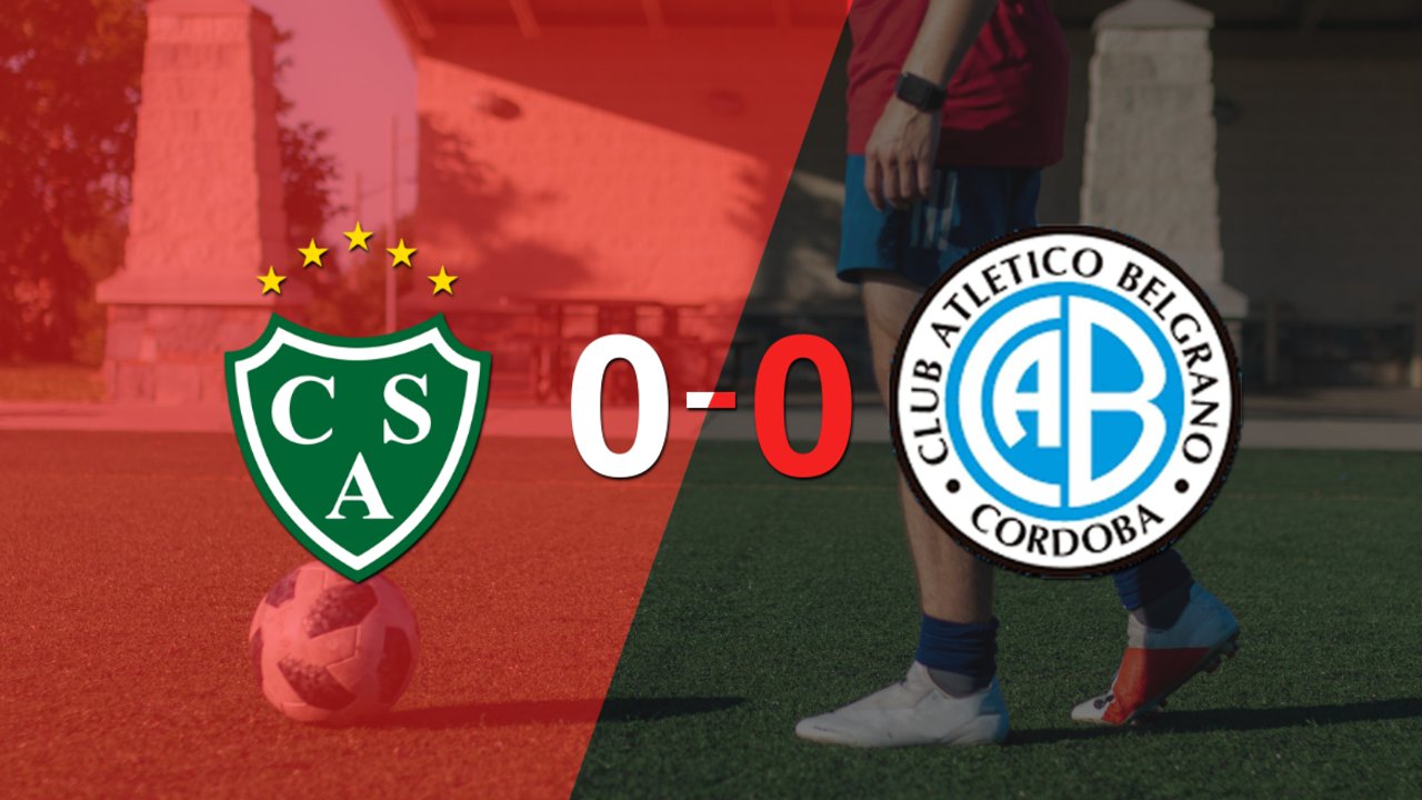 Sarmiento y Belgrano terminaron sin goles
