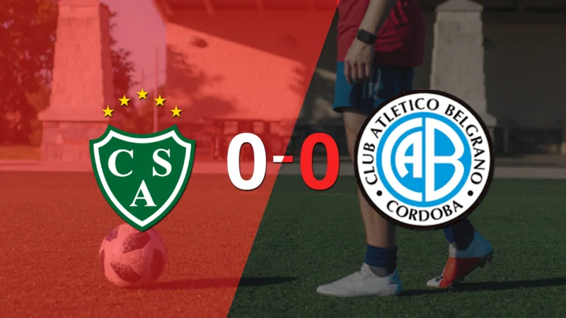 Sarmiento y Belgrano terminaron sin goles