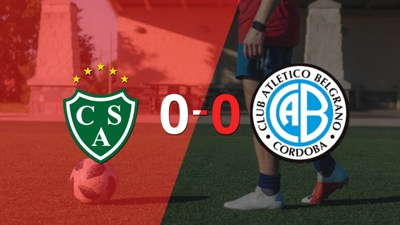 Sarmiento y Belgrano terminaron sin goles
