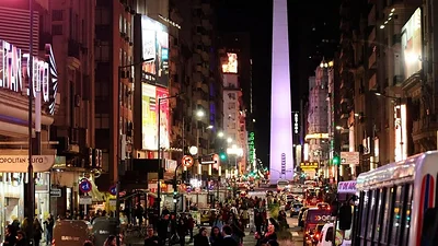 Avenida Corrientes. Teatro Avenida Corrientes. Teatro