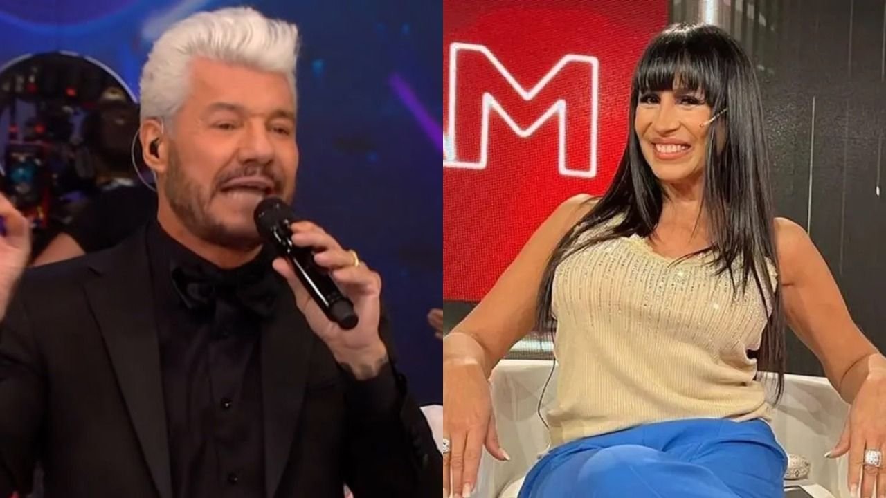 Marcelo Tinelli y Marixa Balli