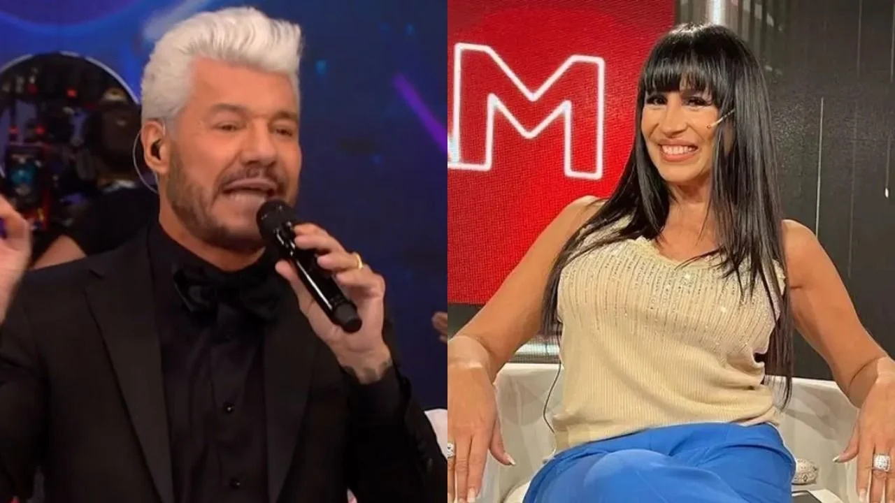 Marcelo Tinelli y Marixa Balli